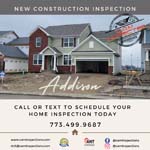 New construction property inspected by C.A.M. Home Inspections